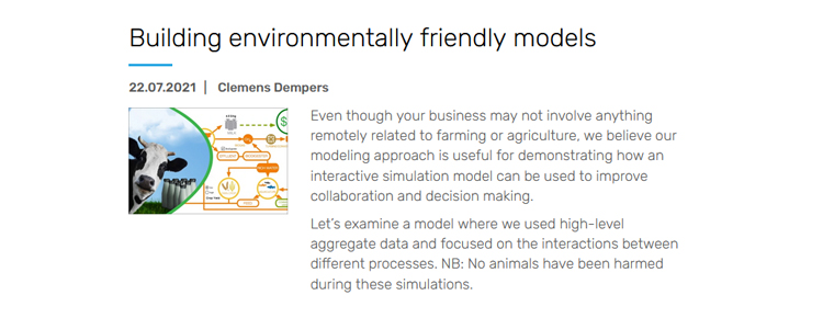 Building Environmentally Friendly Models